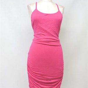 Women's UK2LA Open Back Ruched Dress - Size L